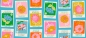 Preview: Patchwork Baumwolle - Ruby Star Society - Melody Miller - Flowerland - Seeds Novelty Garden Retro - Summer Sky
